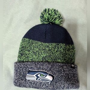 Seahawks beanie hat